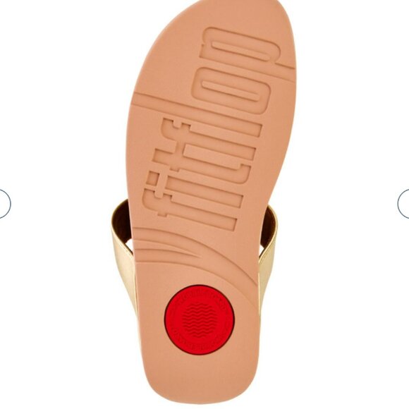 Halo Metallic Toe-Post Sandal - Picture 2 of 5